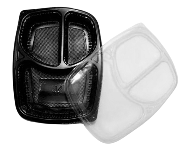 Plastic Disposable Meal Trays