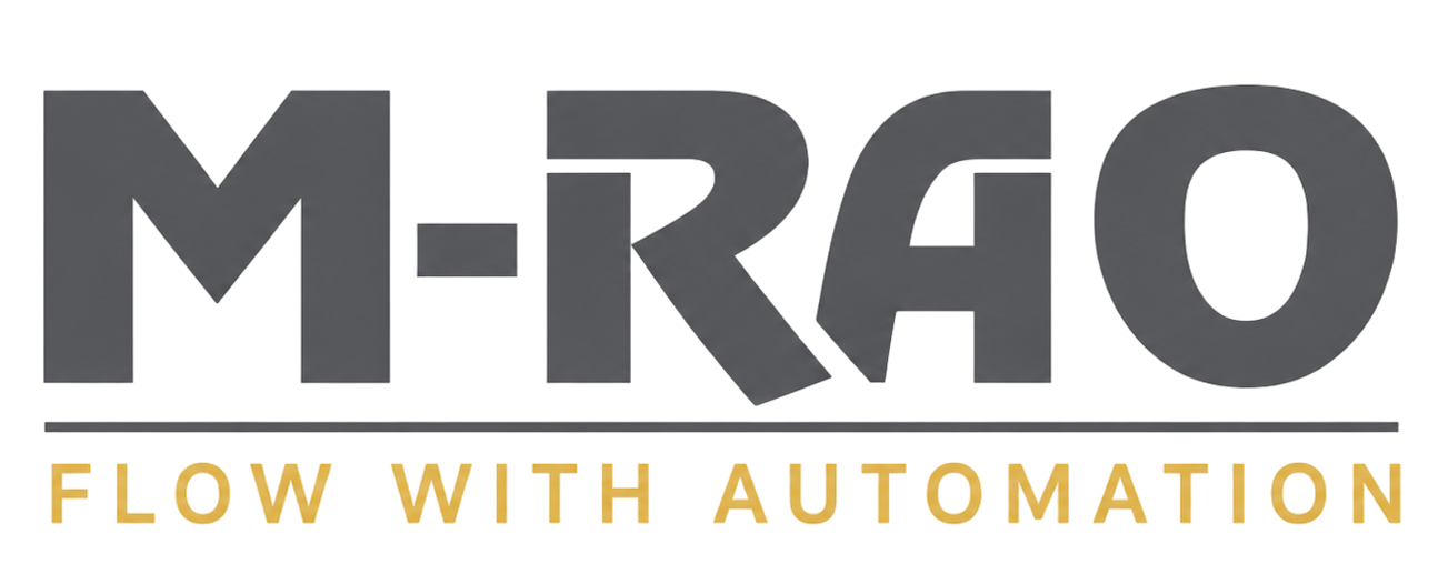 M M Rao M-RAO INDUSTRIES | Industrial Valves & Strainers | Flow with Automation